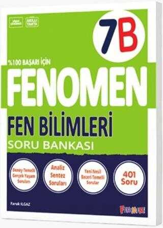 FENOMEN YAYINLARI  7.SINIF FEN BİLİMLERİ (B) SORU BANKASI