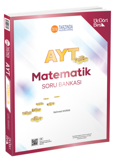 2025 AYT Matematik Soru Bankası Üç Dört Beş Yayınları