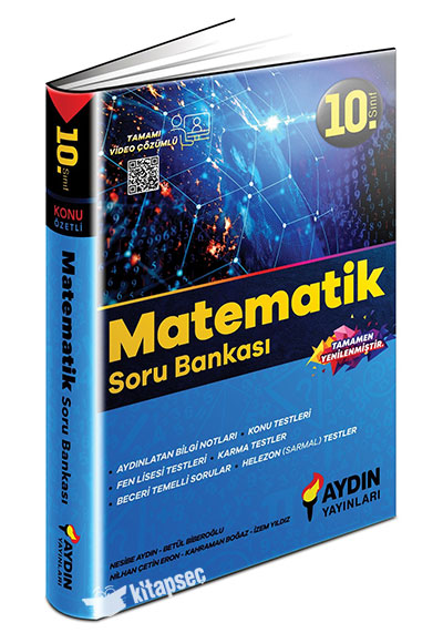 10. Sınıf Matematik Konu Özetli Soru Bankası Aydın Yayınları