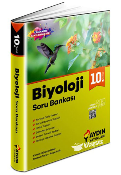 10. Sınıf Biyoloji Soru Bankası Aydın Yayınları