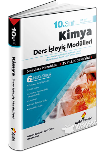 10. Sınıf Aydın Kimya Ders İşleyiş Modülleri Aydın Yayınları