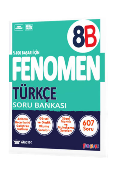 8. Sınıf LGS Türkçe Fenomen Soru Bankası Fenomen Kitap