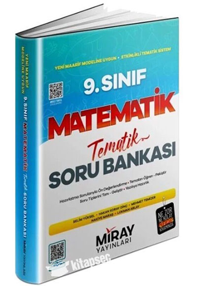 Miray Yayınları9. Sınıf Matematik Tematik Soru Bankası